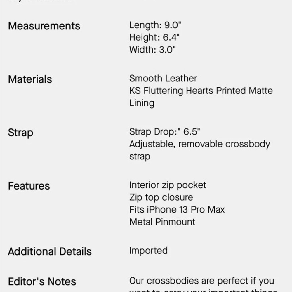 Kate Spade Red heart Nova Braided Handle Small Crescent Shoulder/Crossbody Bag - Picture 8 of 10